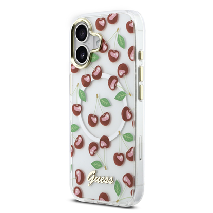 Изображение Guess IML Glitter Cherry MagSafe Case for iPhone 1