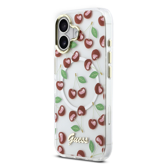 Изображение Guess IML Glitter Cherry MagSafe Case for iPhone 1