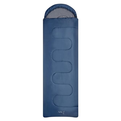Изображение Guļammaiss NC2107 DARK BLUE-GRAY SLEEPING BAG SIZE M NILS CAMP