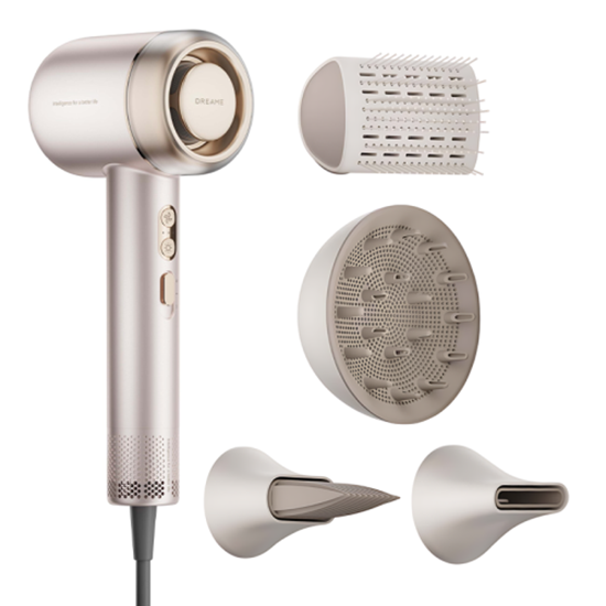 Picture of HAIR DRYER GUSTO/PINK GOLD AHG40A-PK DREAME
