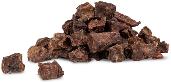 Изображение Hau&Miau Puzzo Snack, przysmak dla psa, wtrobki woowe, kawaki, okoo 1 cm, 100g