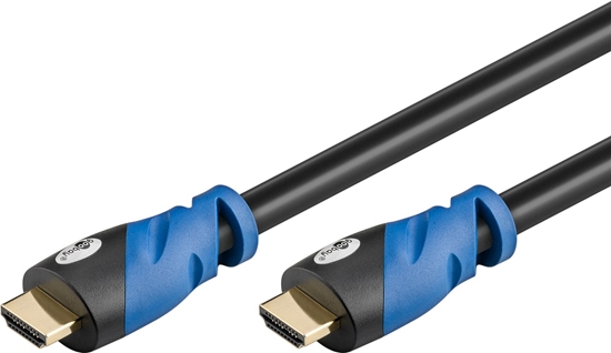 Изображение HDMI-HDMI cable 3m | Max. resolution 4K/60Hz (3840x2160) UHD | Goobay
