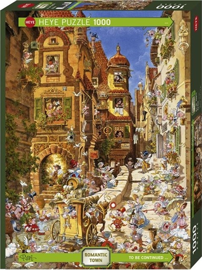 Picture of Heye Puzzle 1000 elementów - Romantyczne miasto - dzie