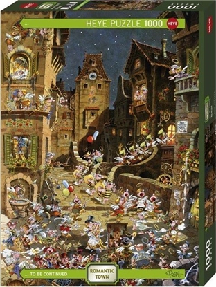 Picture of Heye Puzzle 1000 elementów - Romantyczne miasto, noc