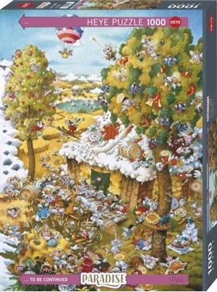 Attēls no Heye Puzzle 1000 elementów Raj w lecie
