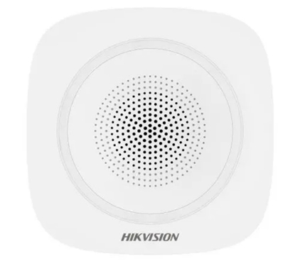 Attēls no Hikvision | Bezvadu iekštelpu sirēna - 90-110dB- Statusa indikācija (Blue, Red)