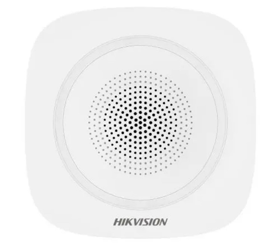 Picture of Hikvision | Bezvadu iekštelpu sirēna - 90-110dB- Statusa indikācija (Blue, Red)