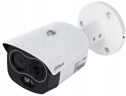 Изображение HYBRYDOWA KAMERA TERMOWIZYJNA IP TPC-BF1241-B7F8-DW-S8 7 mm - 960p, 8 mm - 4 Mpx DAHUA