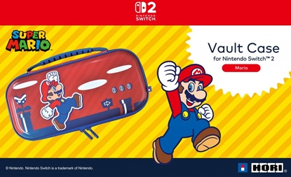 Attēls no Hori SWITCH 2 Vault Case (Mario)