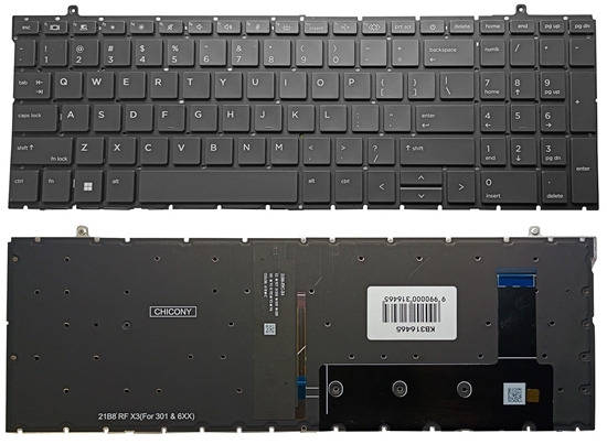 Picture of HP Klaviatra Elitebook 860 G9, 865 G9, 860 G10, 865 G10 z podwietleniem US