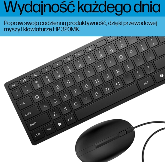 Изображение HP HP WIRED 320 MOUSE  KEYBOARD