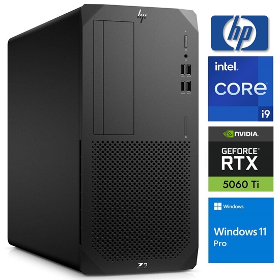 Picture of HP Z2 G8 Tower i9-11900 32GB 256SSD M.2 NVME RTX5060Ti 8GB WIN11Pro