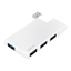 Изображение Hub 4xUSB3.0, OTG, srebrny 