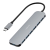 Изображение Hub 7 portów USB3.2 USB-A, 5 Gbps, 20W PD 
