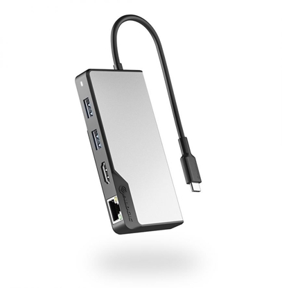 Attēls no HUB USB Alogic Hub USB-C 5w1 Alogic Fusion ALPHA