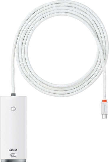 Изображение HUB USB Baseus Lite Series 1x USB-C  + 4x USB-A 3.0 (WKQX030502)