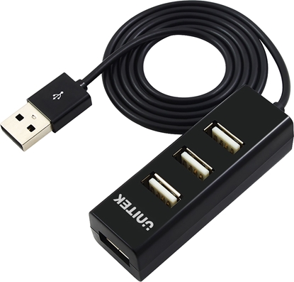 Attēls no HUB USB Unitek 4x USB-A 2.0 (Y-2140)