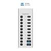 Picture of Hub USB3.2 10-portow USB-A/C, funkcja on/off 