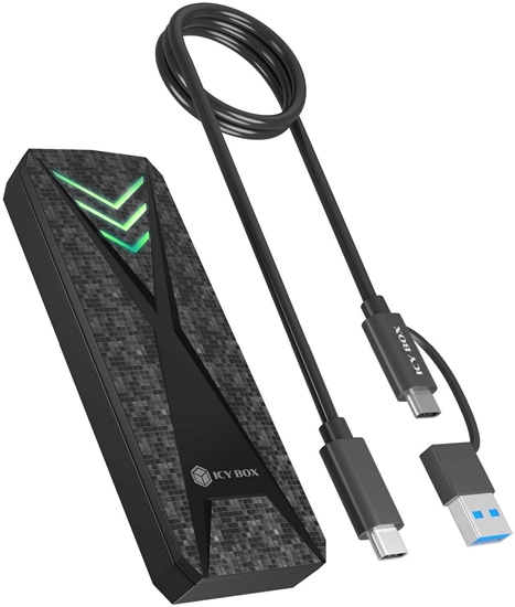 Picture of Icy Box Geh. IcyBox Spade Case 1805 NVMe M.2 USB 3.2 Gen 2 Type-C