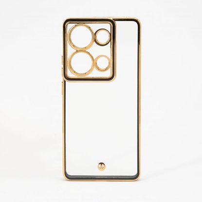 Attēls no iLike Xiaomi Poco M6 Pro TPU+PC With Camera Protective Transparent Black