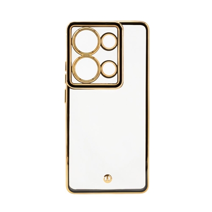 Attēls no iLike Xiaomi Redmi Note 13 Pro 5G TPU+PC With Camera Protective Transparent Black