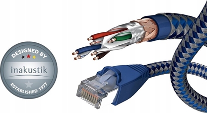 Attēls no Inakustik in-akustik Premium Network cable CAT6 RJ45 1M