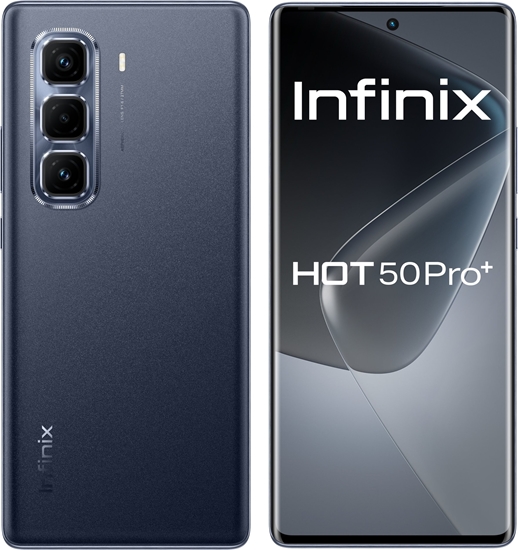 Изображение Smartfon Infinix Infinix HOT 50 Pro+ 8/256GB Sleek Black