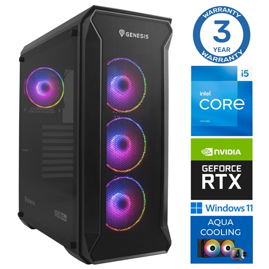 Picture of INTOP AQUA i5-13400F 16GB DDR5 1TB SSD M.2 NVME+4TB RTX5070 12GB WIN11