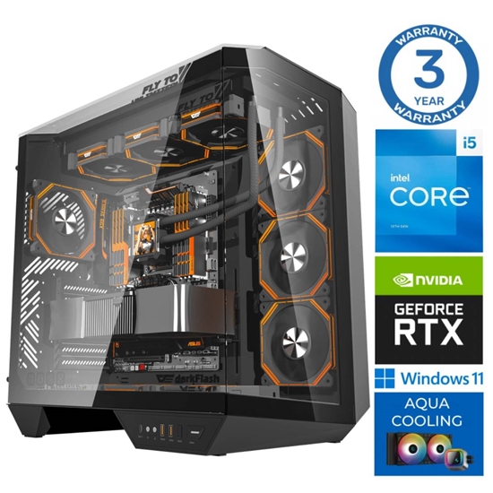 Picture of INTOP AQUA i5-14400F 16GB DDR5 1TB SSD M.2 NVME+4TB RTX5070 12GB WIN11