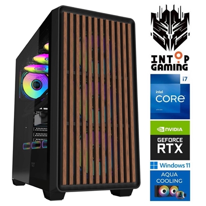 Изображение INTOP AQUA i7-14700F 64GB DDR5 1TB SSD M.2 NVME+4TB RTX5060Ti 8GB WIN11Pro