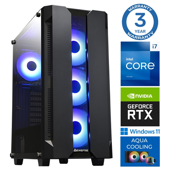 Picture of INTOP AQUA i7-14700F 64GB DDR5 2TB SSD M.2 NVME+4TB RTX5050 8GB WIN11Pro