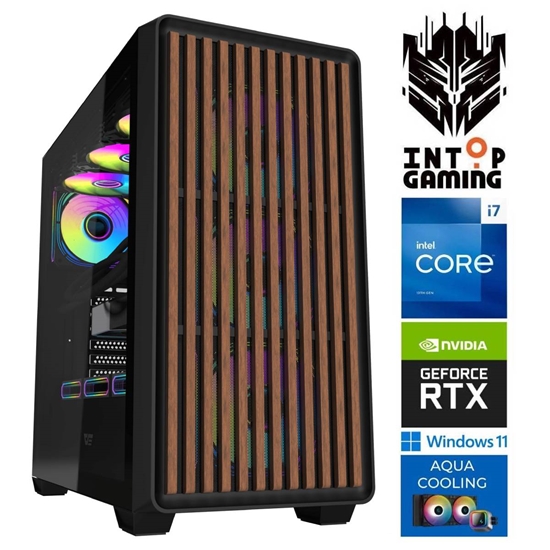 Изображение INTOP AQUA i7-14700F 64GB DDR5 500SSD M.2 NVME+4TB RTX5070 12GB WIN11