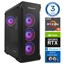 Attēls no INTOP AQUA Ryzen 5 7500X3D 16GB DDR5 1TB SSD M.2 NVME+4TB RTX5070 12GB WIN11