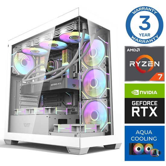 Изображение INTOP AQUA Ryzen 7 7700X 16GB DDR5 1TB SSD M.2 NVME+4TB RTX5050 8GB no-OS