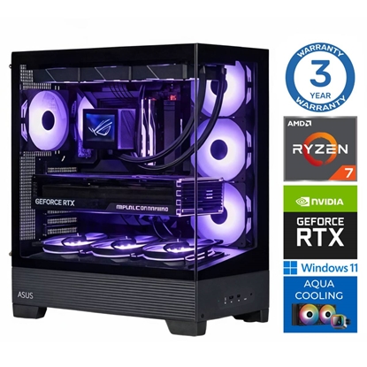 Изображение INTOP AQUA Ryzen 7 7700X 16GB DDR5 1TB SSD M.2 NVME+4TB RTX5050 8GB WIN11Pro