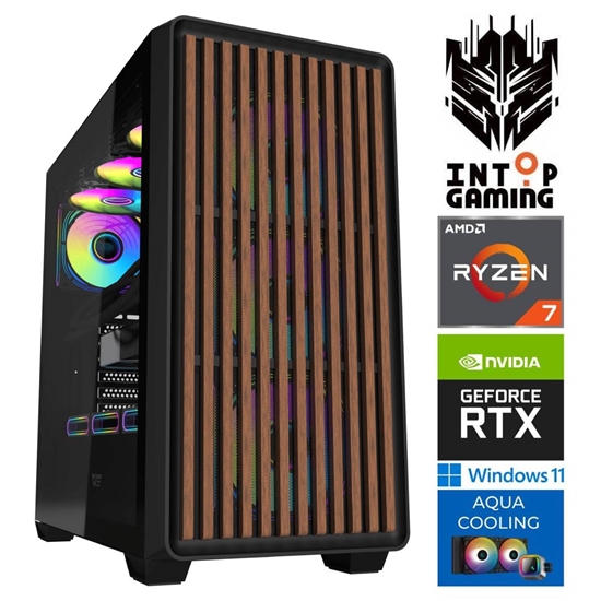 Изображение INTOP AQUA Ryzen 7 7700X 16GB DDR5 1TB SSD M.2 NVME+4TB RTX5070 12GB WIN11Pro