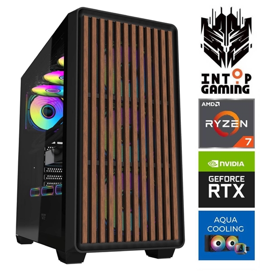 Изображение INTOP AQUA Ryzen 7 9700X 64GB DDR5 1TB SSD M.2 NVME+4TB RTX5060Ti 8GB no-OS