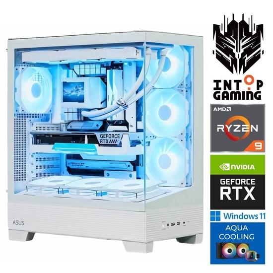 Изображение INTOP AQUA Ryzen 9 9900x 32GB DDR5 1TB SSD M.2 NVME+4TB RTX5070Ti 16GB
 WIN11