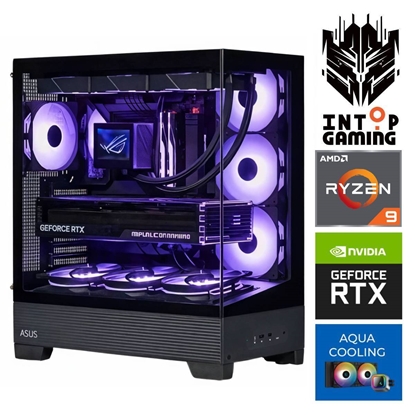 Изображение INTOP AQUA Ryzen 9 9900x 64GB DDR5 1TB SSD M.2 NVME+4TB RTX5070Ti 16GB
 no-OS
