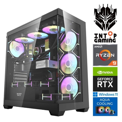 Изображение INTOP AQUA Ryzen 9 9900x 64GB DDR5 1TB SSD M.2 NVME+4TB RTX5070Ti 16GB
 WIN11