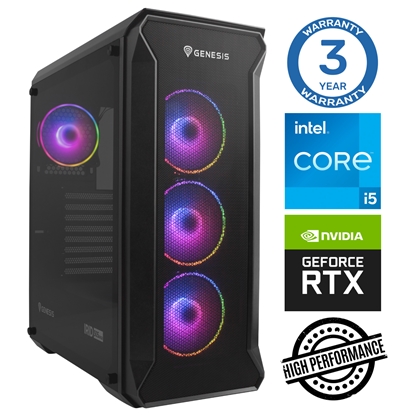 Attēls no INTOP i5-12400F 32GB 250SSD M.2 NVME+4TB RTX5060Ti 16GB no-OS
