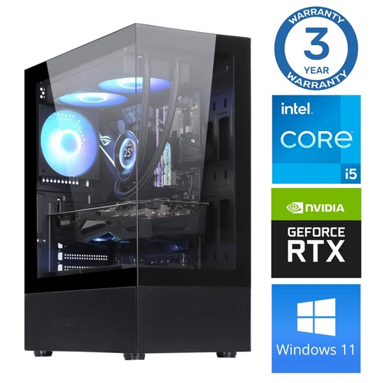 Изображение INTOP i5-13400F 32GB 500SSD M.2 NVME+4TB RTX5060Ti 16GB WIN11Pro