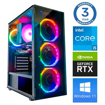 Attēls no INTOP i5-14400F 16GB DDR5 1TB SSD M.2 NVME+4TB RTX5060Ti 16GB WIN11Pro