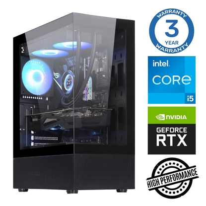 Attēls no INTOP i5-14400F 32GB DDR5 500SSD M.2 NVME+4TB RTX5060Ti 8GB no-OS