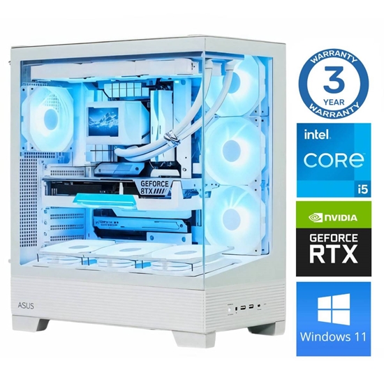 Picture of INTOP i5-14400F 64GB DDR5 1TB SSD M.2 NVME+4TB RTX5060Ti 16GB WIN11Pro