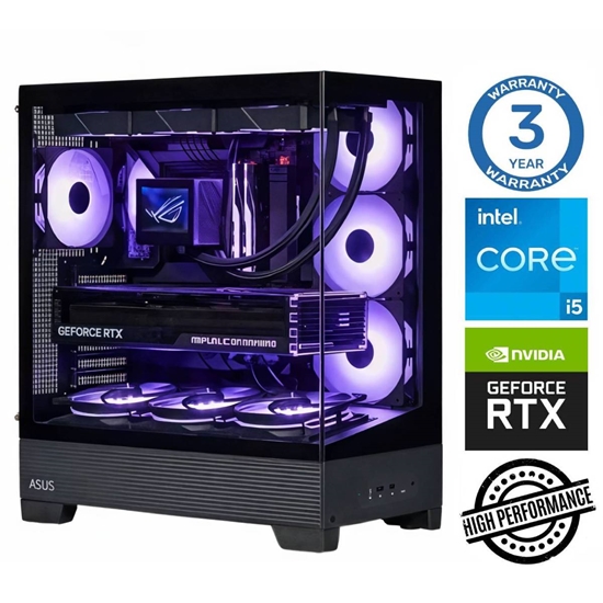 Picture of INTOP i5-14400F 64GB DDR5 1TB SSD M.2 NVME+4TB RTX5070Ti 16GB
 no-OS