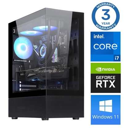 Attēls no INTOP i7-12700F 16GB 1TB SSD M.2 NVME+4TB RTX5060 8GB WIN11Pro