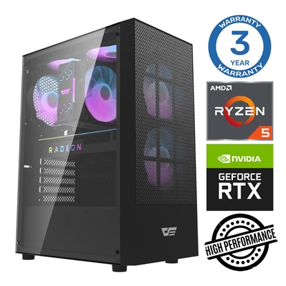 Изображение INTOP Ryzen 5 5500 32GB 500SSD M.2 NVME+4TB RTX3050 6GB no-OS
