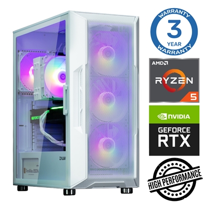 Изображение INTOP Ryzen 5 5500 32GB 500SSD M.2 NVME+4TB RTX3050 6GB no-OS