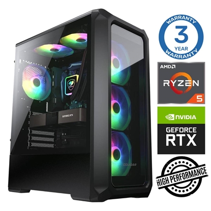 Изображение INTOP Ryzen 5 5500 32GB 500SSD M.2 NVME+4TB RTX3050 6GB no-OS